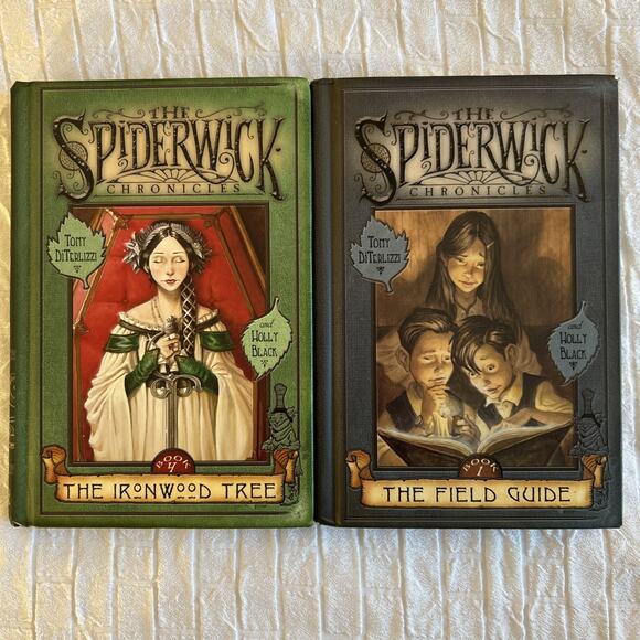 The Spiderwick Chronicles Series 2 Hardcover Books Field Guide Ironwood Tree - Picture 1 of 9